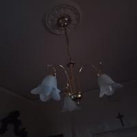 lampadario con 3 luci