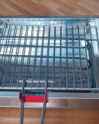 Griglia elettrica Cf B800E Inox