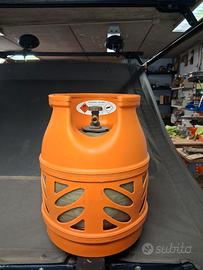 Bombola gas in fibra di vetro