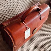 Borsa professionale in pelle Artigianale 