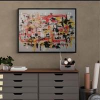 Dipinto astratto grande quadro moderno originale