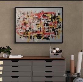 Dipinto astratto grande quadro moderno originale