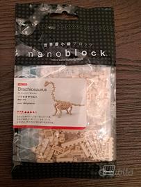 Nanoblock Brachiosaurus Nuovo ancora sigillato Gio