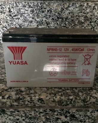 Batteria Yuasa Piombo-Acido 12V 8,5Ah