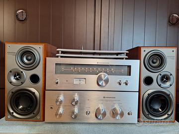 Impianto hifi vintage KENWOOD 