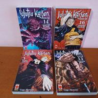 Lotto 4  Fumetti Manga Jujutsu Kaisen 