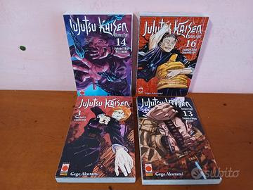 Lotto 4  Fumetti Manga Jujutsu Kaisen 