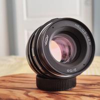 HELIOS-44M OBIETTIVO ZENIT M42 58mm f2 RARO 8 LAME