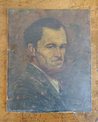 autoritratto Augusto Zoboli Modena pittore