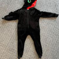Costume carnevale Dragon Trainer - Furia buia