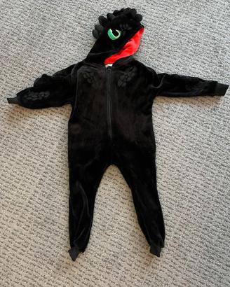 Costume carnevale Dragon Trainer - Furia buia