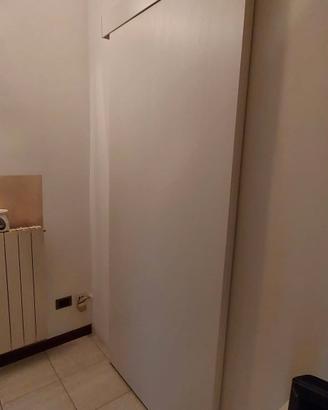 porta scorrevole con binario esterno 
