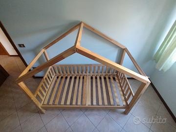Letto a Capanna DW 80x160 MonLiteCabane