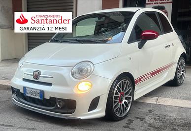 ABARTH 500 135 CAVALLI BIANCO PERLA NAVI PELLE
