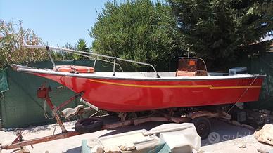 Barca a motore artigianale Altura 55