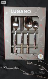 Set di posate Lugano con strass Swarovski – Nuovo
