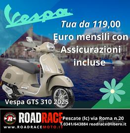Vespa Gts 310 2025 in pronta consegna !