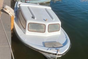 Pilotina con motore jonson 25 cl