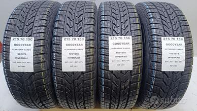 4 GOMME 215 70 15C GOODYEAR INV RIF3481