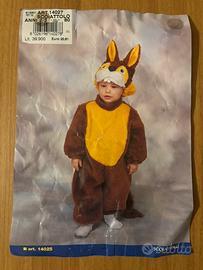 Costume carnevale Scoiattolo 2-3 anni