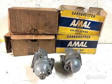 CARBURATORI AMAL ORIGINALI COPPIA  BSA - TRIUMPH