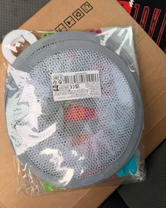 Set mollette bucato + sacchetto appendibile nuovo