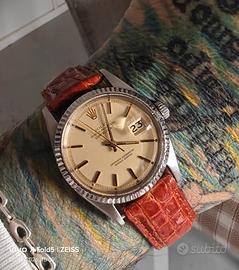 Rolex datejust 36mm 1601 lunetta oro 18kt permute