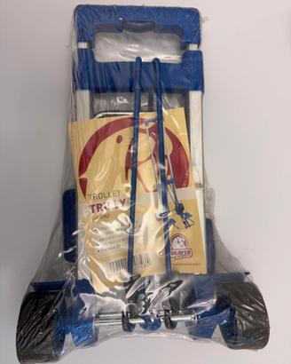 Carrello Trolley pieghevole porta bagagli e zaino