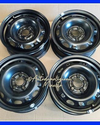 Cerchi in ferro 6 x 14 per VOLKSWAGEN Polo Fabia