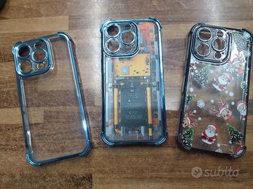 Set 3 Custodie iPhone 16 Pro
