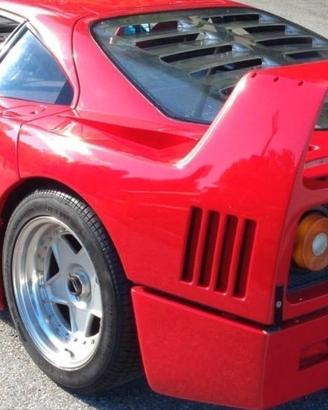 Ferrari F40 KM 19980- CERTIFIED LUGLIO-TAGLIANDO E