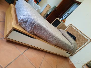 Letto Ikea Mandal contenitore singolo