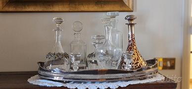 bottiglie in cristallo