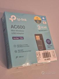 USB Adapter Mini Wireless TP-Link Archer T2U AC600