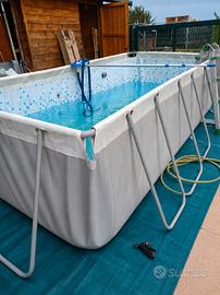 Piscina Bestway con pompa a sabbia