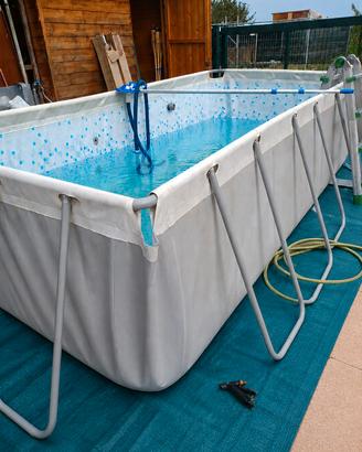 Piscina Bestway con pompa a sabbia