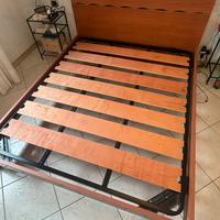 LETTO CON RETE A DOGHE