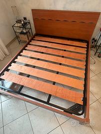 LETTO CON RETE A DOGHE