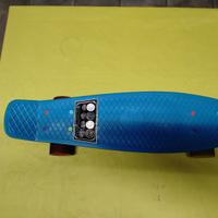 Skateboard Penny Board blue e acid