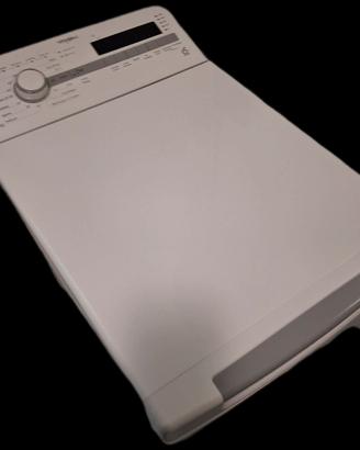 Lavatrice Slim carica dall'alto Whirlpool 6 sensoo