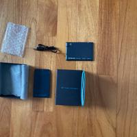 Porta schede Piquadro con power bank