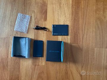 Porta schede Piquadro con power bank