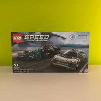 Lego AMG Petronas F1 Team + Toyota GR Supra