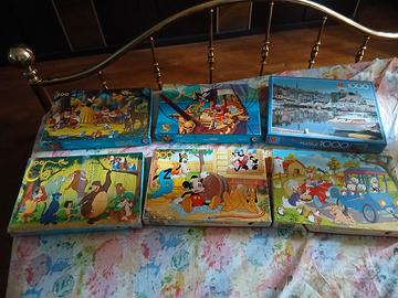 Puzzle disney e clementoni anni 80
