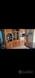 camera da pranzo vintage legno 