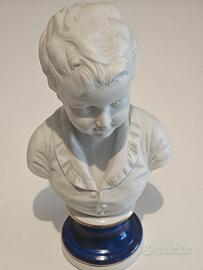 Busto bambino Limoges porcellana
