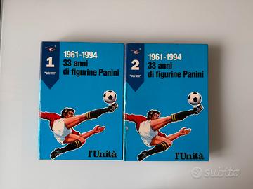 Raccolta album dal 1961-1994 Vol. 1-2 Panini 1995