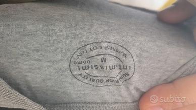 T-shirt Intimissimi Uomo grigio chiaro mélange - M