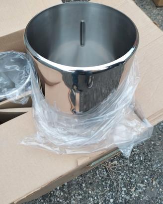 carapine acciaio inox nuove