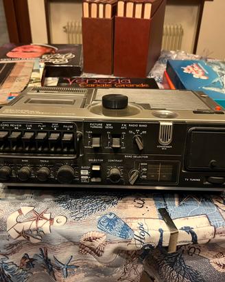 RADIO REGISTRATORE JVC-RADIO TV CASSETTE RECORDER